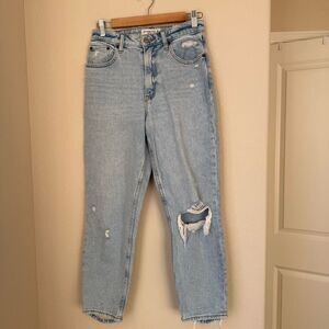 Abercrombie & Fitch The Mom High Rise Curve Love Jeans Size 26 | 2R